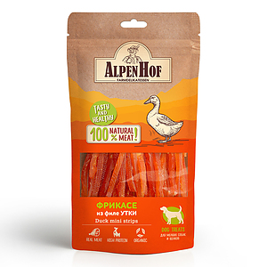 Duck mini strips for puppies/small dogs 50 g.
