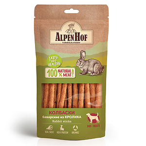 Rabbit sticks for dogs 50 g.