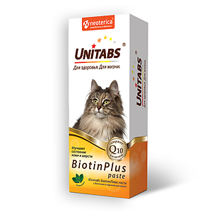 BiotinPlus paste with biotin and taurine for cats, 120 ml