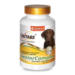 SeniorComplex w Q10 for dogs over 7 years, 100 tablets