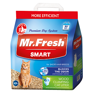 Cat litter for short-haired cats 4,5 L
