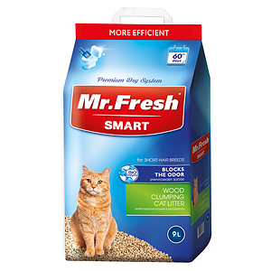 Cat litter for short-haired cats 9 L