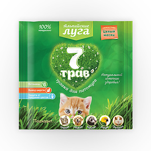 Grass for pets universal (bag) 100g