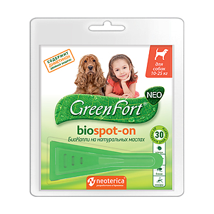 Green Fort NEO BioSpot-On, for dogs 10-25 kg