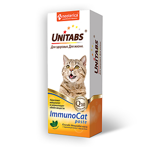 ImmunoCat паста с таурином для кошек с 1 года до 8 лет, 120 мл