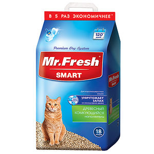 Cat litter for short-haired cats 18 L