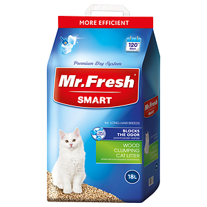 Cat litter for long-haired cats 18 L