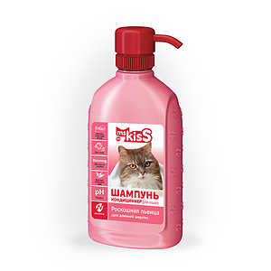 Conditioning Shampoo "Luxurious Lioness" for cats with long hair, 200 ml 