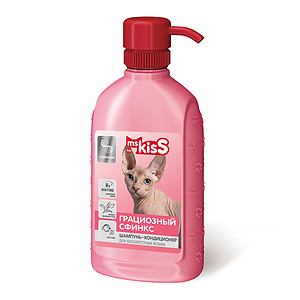 Shampoo-conditioner "Graceful Sphynx" for hairless cats, 200 ml 