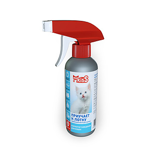 Spray zoohygienic "Train to the tray" for cats, 200 ml 