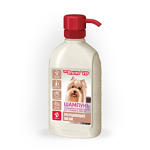Conditioning shampoo placental for flowing hair of dogs, 200ml 
