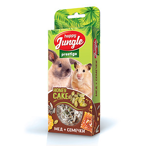 Cupcakes for Rodents (honey&seeds), 3 pcs