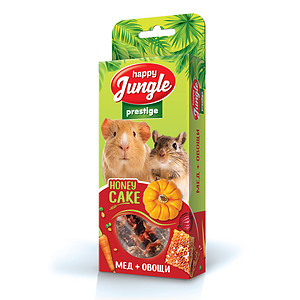 Cupcakes for Rodents (honey&vegetables), 3 pcs