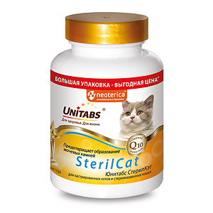 SterilCat для кошек, 200 таб.